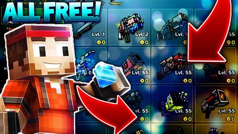 FREE Pixel Gun 3D HACK MOD 17 5 2 Android IOS Max Level All Guns