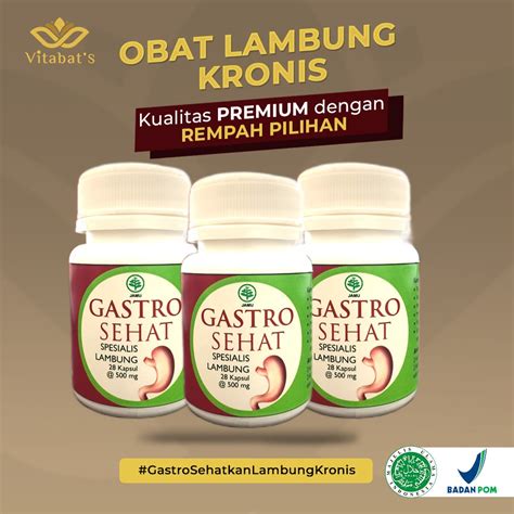 Jual Gastro Sehat Obat Lambung Kronis Paling Ampuh Gerd Herbal Maag