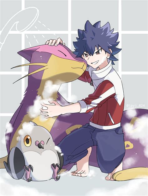 Hugh Liepard And Pidove Pokemon And More Drawn By Jayj Danbooru