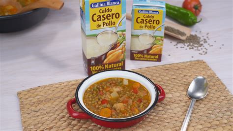 Descubrir 48 Imagen Receta Para Hacer Lentejas Con Pollo Abzlocalmx