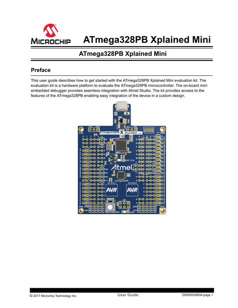 Pdf Atmega Pb Xplained Mini Atmega Pb Xplained Mini Website