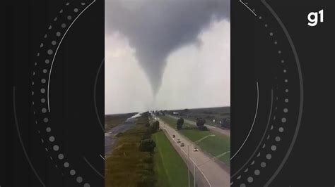 V Deo Tornados Atingem A Fl Rida Antes De Chegada Do Furac O Milton