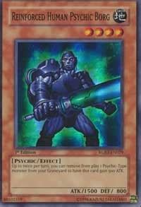 Reinforced Human Psychic Borg Raging Battle YuGiOh