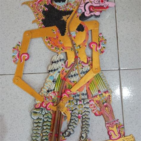 Jual Wayang Kulit Kerbau Asli Kangsadewa Standar Pedalangan Shopee