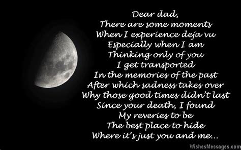 I Miss You Poems for Dad after Death: Missing You Poems to Remember a Father – WishesMessages.com