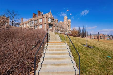 Sunny View Of The Brookings Hall Of Washington University In St Louis