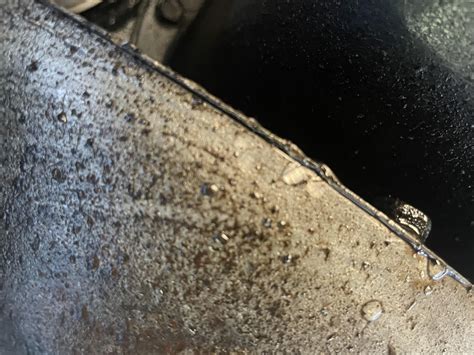 Could these gaps and damage be cause inv my truck to slowly leak