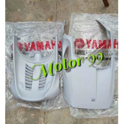 Dek Bawah Kolong Dan Paru Lumpur Mio Smile Mio Sporty Silver Original