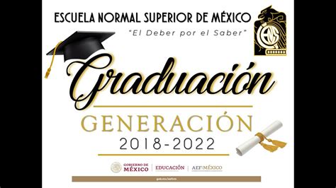 Ceremonia De Graduaci N Generaci N Youtube