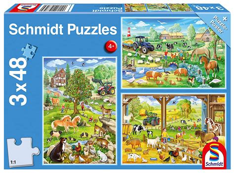 Puzzle X El Na Farmie Sklep Gryplanszowe Pl Puzzle Dla Dzieci