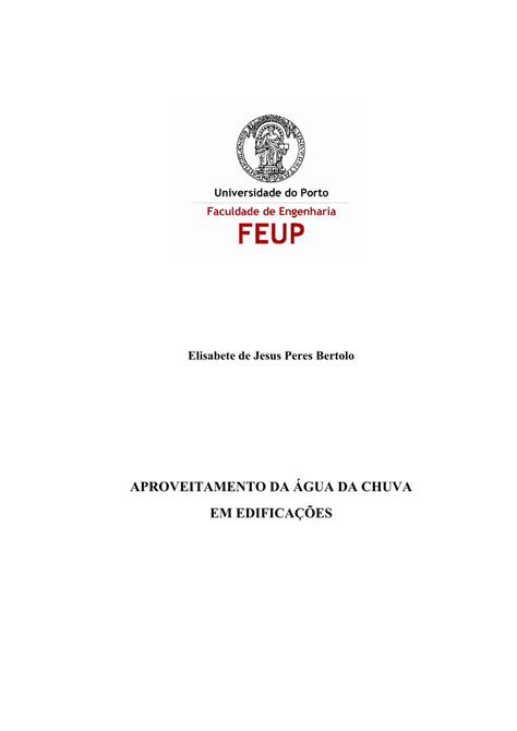 PDF Aproveitamento da água da chuva em edificações DOKUMEN TIPS