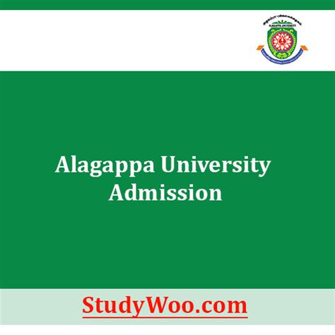 Alagappa University Admission 2024-25: Courses, Application Form, Last ...