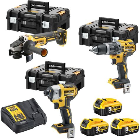 Dewalt Zestaw Combo V Wkr Tarka Dcd Zakr Tarka Dcf Szlifierka