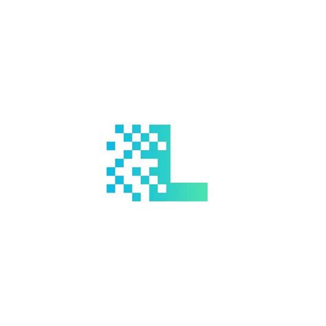 L Letter Pixel Logo Design Modern Template 2726590 Vector Art At Vecteezy