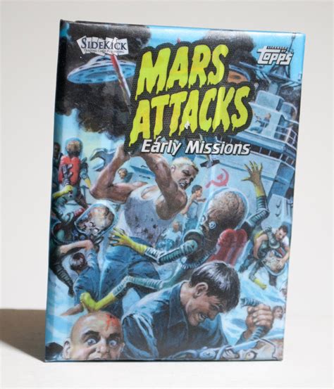 Mars Attacks Early Missions Wax Pack Sidekick Lab