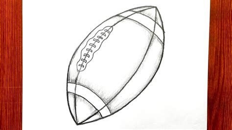 American soccer ball drawing Amerikan Futbol Topu Çizimi Çok kolay