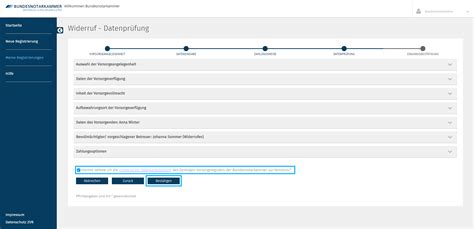 Registrierung Widerrufen Onlinehilfe Der Bundesnotarkammer