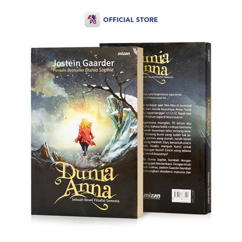 Jual Buku Novel Dunia Anna Terjemahan Filsafat Sebuah Novel Filsafat