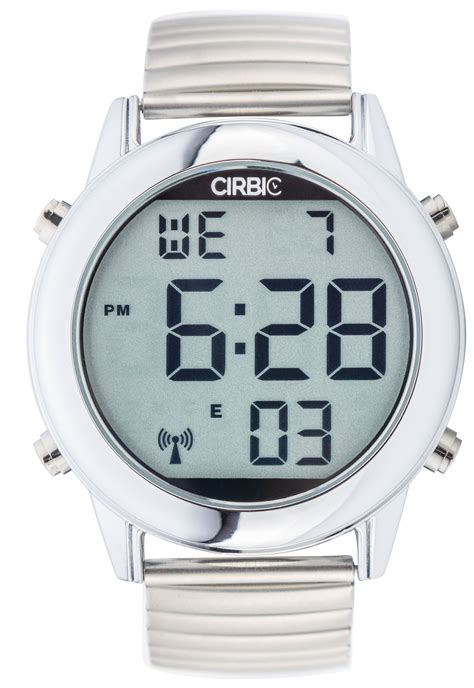 Cirbic Large Clear English Voice Digital Talking Watch For The Blind