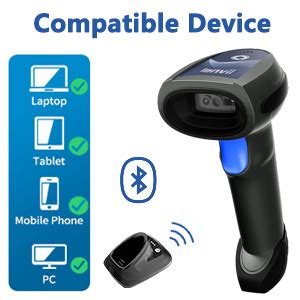 Lenvii Cw Bluetooth Wireless D Barcode Scanner Handheld Qr Code