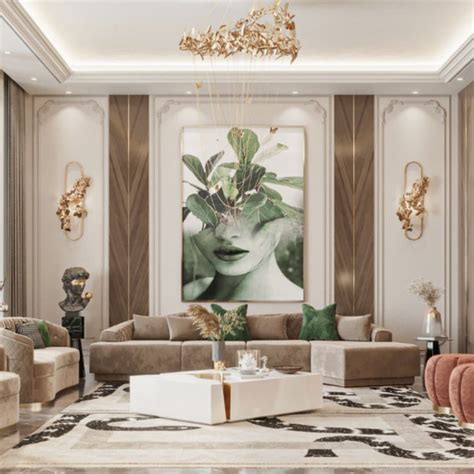 Nude Luxurious Living Room Luxury Living Room Living Room Living Design