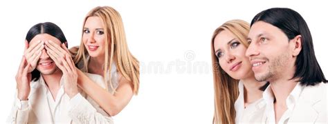 The Pair Of Man And Woman In Love Stock Image Image Of Female Happy