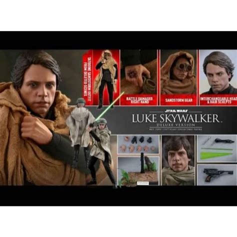 野獸國 Hot Toys MMS517 星際大戰 星戰 絕地大反攻 路克 天行者 Luke Skywalker 蝦皮購物
