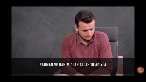 Osman Bostanc Tek Nefeste Fatiha Suresi Youtube