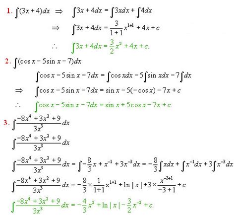Exercitii Rezolvate Integrale Nedefiniteprimitive Webmateinfo