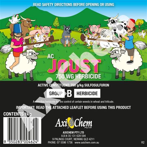 AC Joust 750 WG Herbicide 1Kg AXICHEM