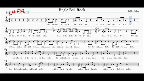 Jingle Bell Rock Flauto Dolce Note Sparttito Karaoke