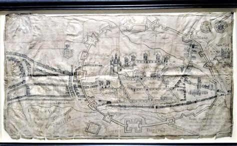 Pontefract final siege map - Pontefract & Sandal Castles