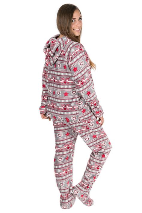 Christmas Dream Kajamaz Adult Footed Onesie Kajamaz