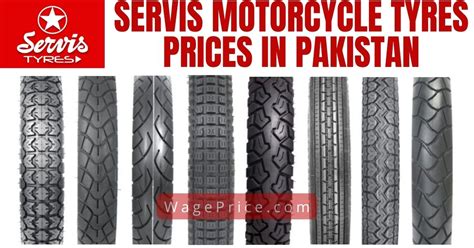 Servis Motorcycle Tyres Price List in Pakistan 2025