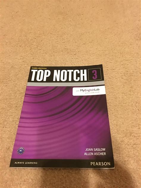 Amazon.com: Top Notch 3 Student Book with MyEnglishLab (3rd Edition