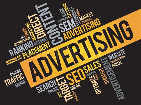 advertising stock vector colourbox