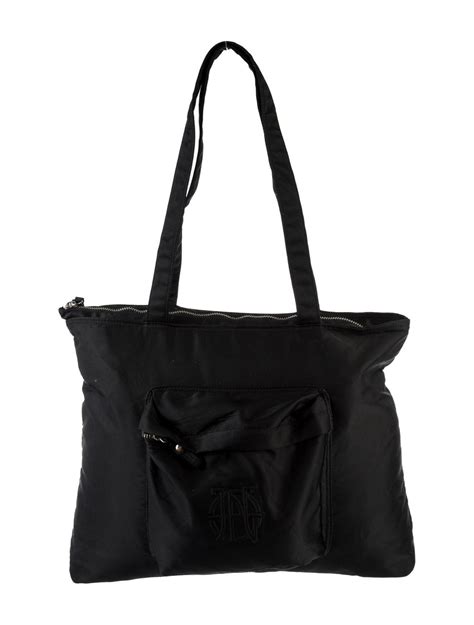 Jean Paul Gaultier Nylon Tote Bag Black Totes Bags Jea58425 The Realreal