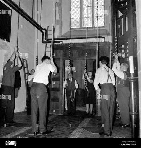 Bellringers In The Parish Church Of St Mary The Virgin In Westerham