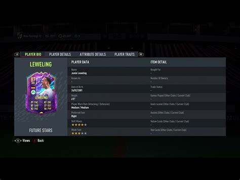 FIFA 22 Ultimate Team SBC How To Complete Talent Scout Winner Jamie