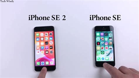 IPhone SE 2 Vs IPhone SE Speed Test Comparison YouTube