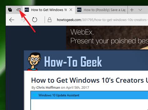 How To Set Tabs Aside For Later In Microsoft Edge