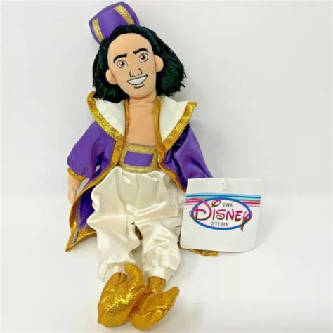 DISNEY STORE ALADDIN S Aladdin Bean Bag Plush Dolls Stuffed Beanies 10