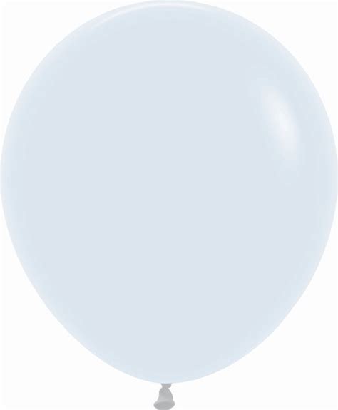 Globo Latex R18 Sempertex Fashion Solido Blanco 45cm En Bolsa De 15