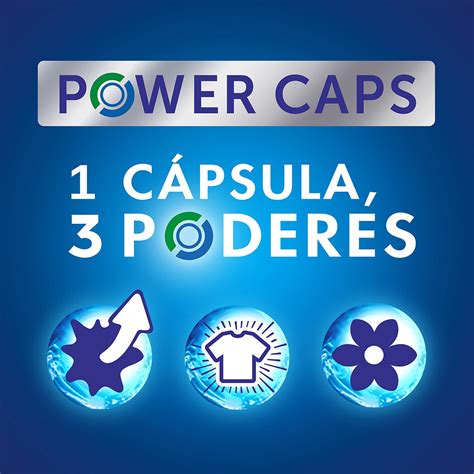 Power Caps Detergente M Quina L Quido Limpieza Profunda Fragancia