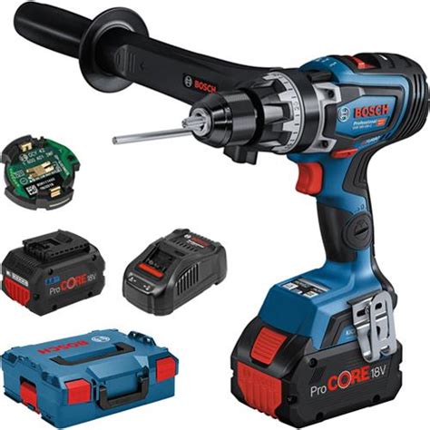 Bosch Gsb 18v 150 C 18v Biturbo Combi Drill 2x 8ah Procore