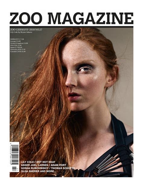 Zoo Magazine Summer 2010 Covers Olga Sherer And Lily Cole Fashion