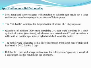 Types Of Fermentation And Inoculam Build Up Ppt