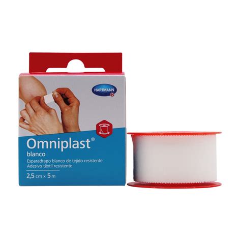 Comprar Omniplast Esparadrapo De Tela Resistente Blanco Cm X M