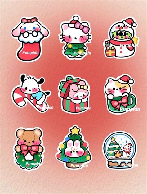 Sanrio Characters 💗 Pegatinas Bonitas Pegatinas Kawaii Garabatos Lindos