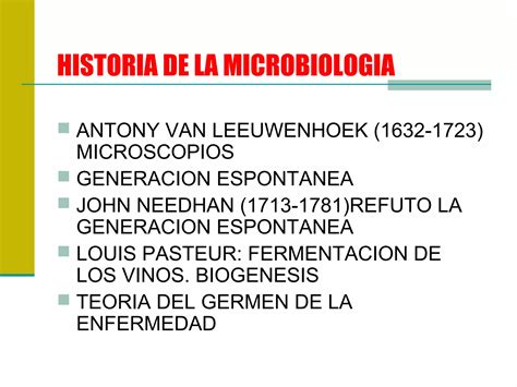 Generalidades De Microbiologia PPT